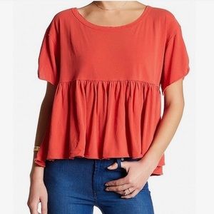 We The Free Odyssey Peplum Top